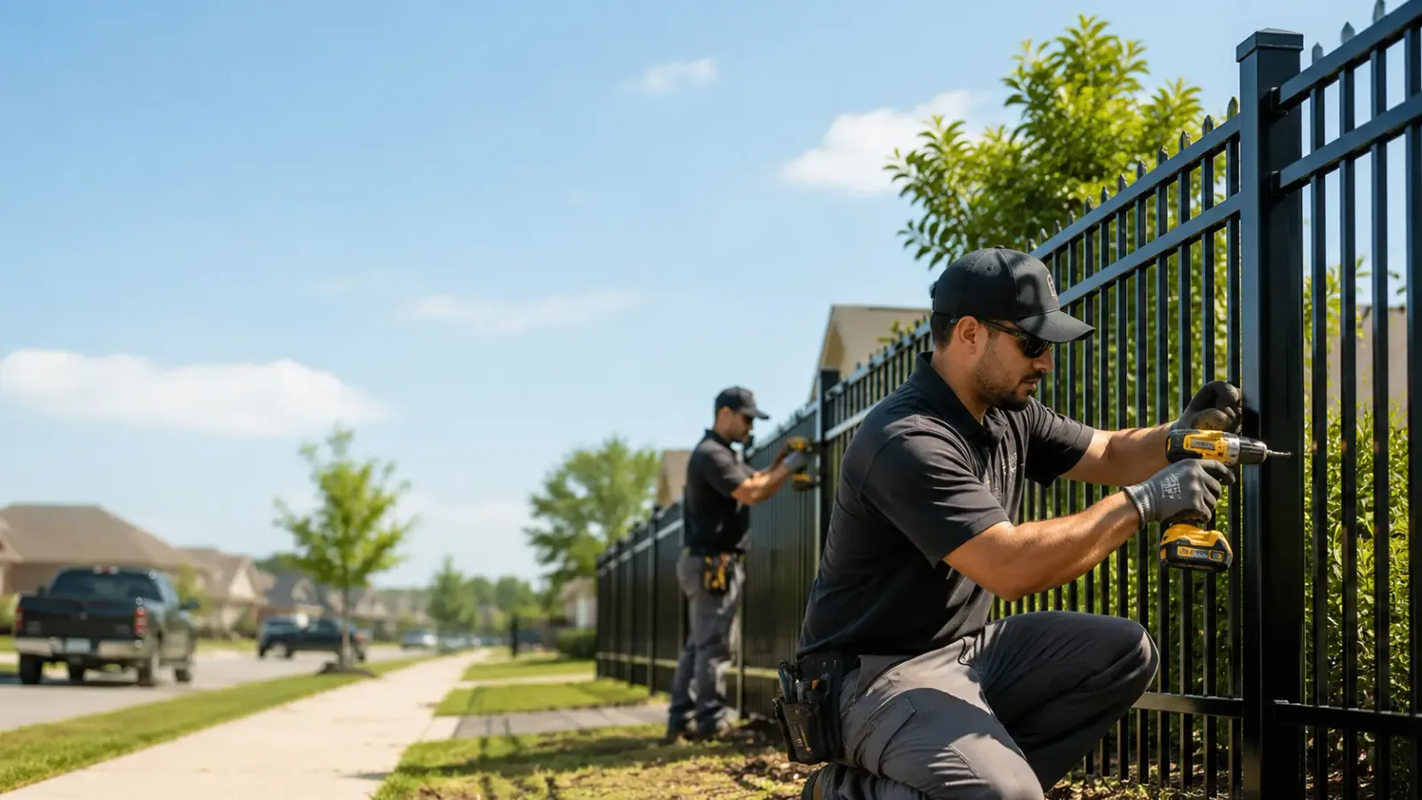 Metal Fence Installation in Mark, IL